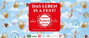Kaiserwiese vorm Riesenrad - Gösser Zelt